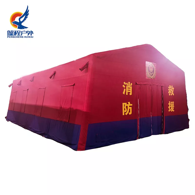 Felfújható tűzoltó sátor